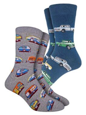 Men's Good Luck Sock Bundle | Ready for Camping | Mix & Match | NWT